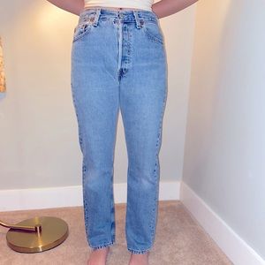 501 Levi’s vintage, perfect wash